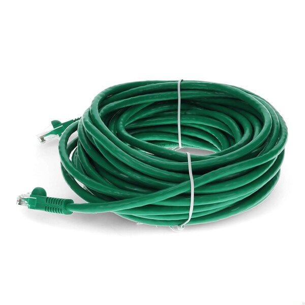 21FT RJ-45 M/M CAT6 GREEN CU PATCH CBL